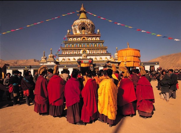The Saka Dawa Activities in Tibet.