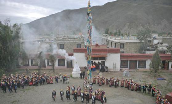Ongkor Festival in Shigatse