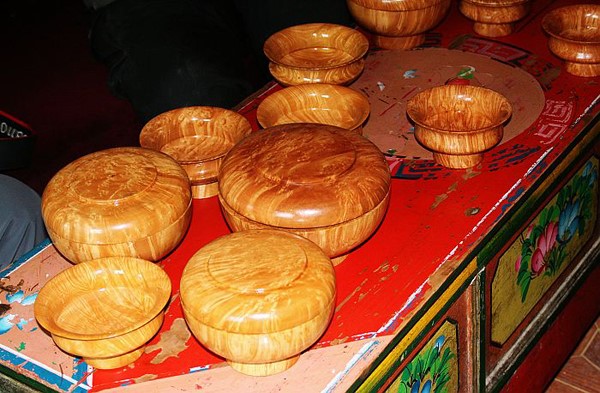 Origin Tibetan Wooden Bowls