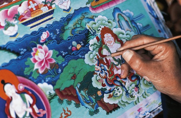 Tibetan Thangka Painting