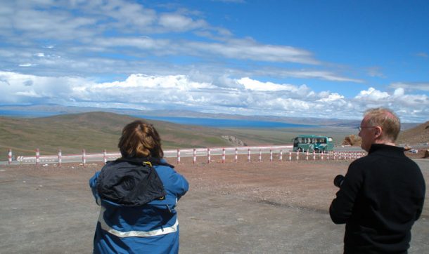 Namtso Lake Of Tibet-The Holy Salt-Water.