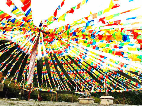 Prayer Flagpole