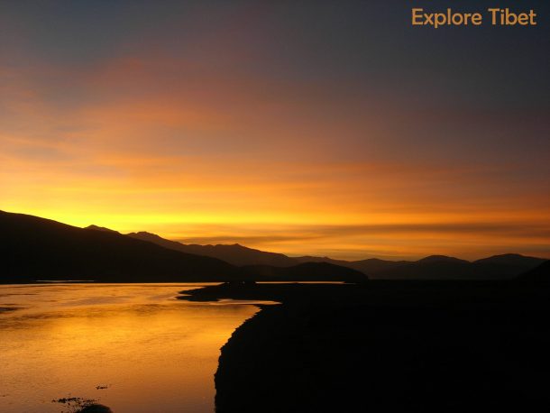 Lake Manasarovar Sunset