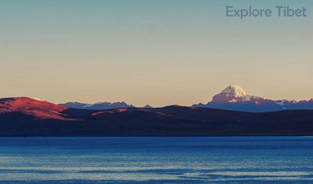 Lake Manasarovar and Mt. Kailash