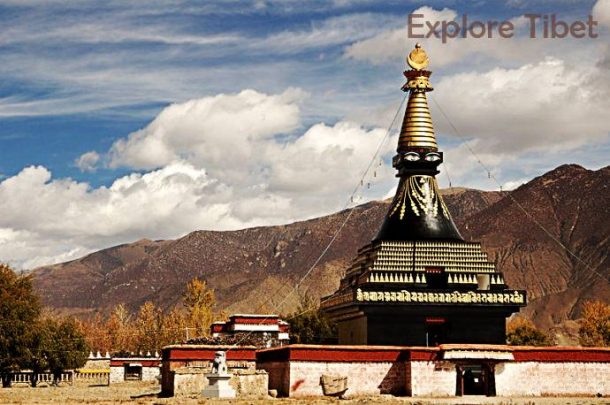 Black Chorten, Samye Monastery