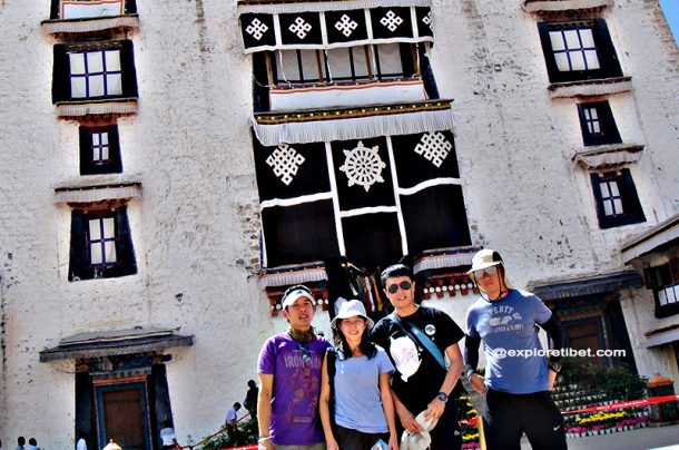 Deyangshar inside the Potala palace