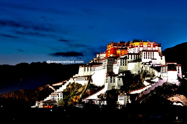 Potala palace in Tibet