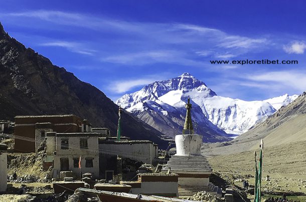 Great View of Mt Everest in the winter