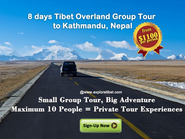 Tibet overland group tour to Kathmandu, Nepal