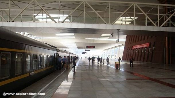 Lhasa Station Platform