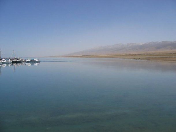 Qinghai Lake, the largest inland saltwater lake in China