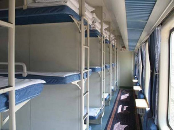 Hard Sleeper Cabin on the train to Tibet