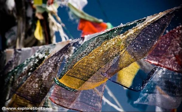 Traditional Tibetan Prayer Flags