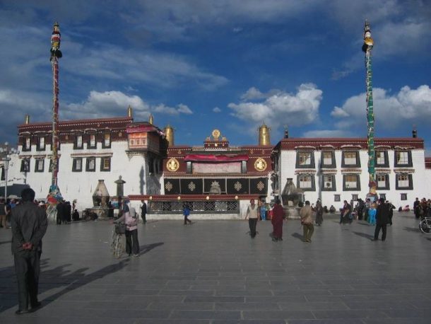 Lhasa Valley in Tibet