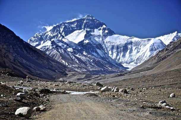 Mount Everest at Everest Base Camp