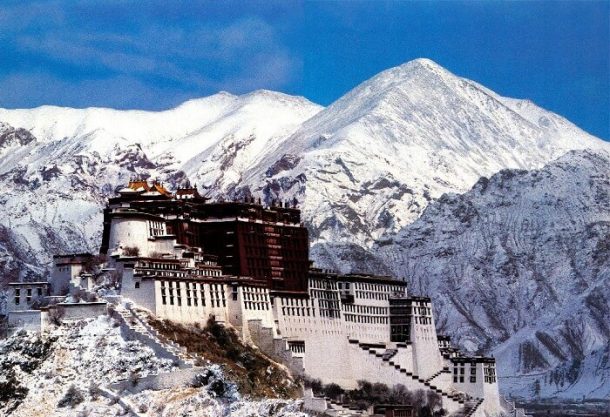 Potala Palace in winter