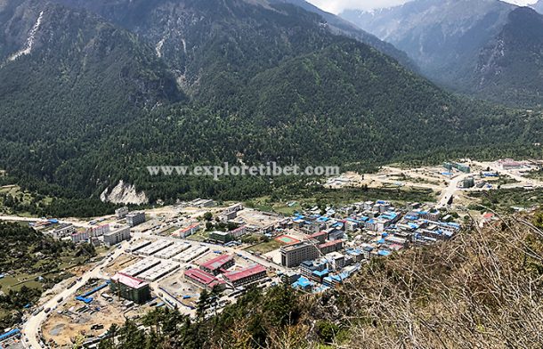 Kyirong town also known as Gyirong