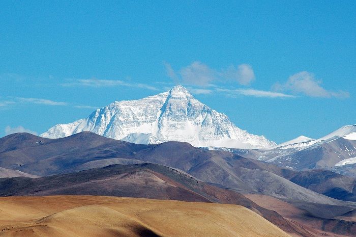 The Highest Mountains in Tibet, China