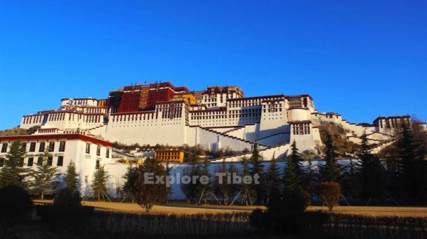 Potala Palace in Lhasa City, Tibet