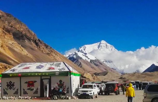 Everest Base Camp in Tibet