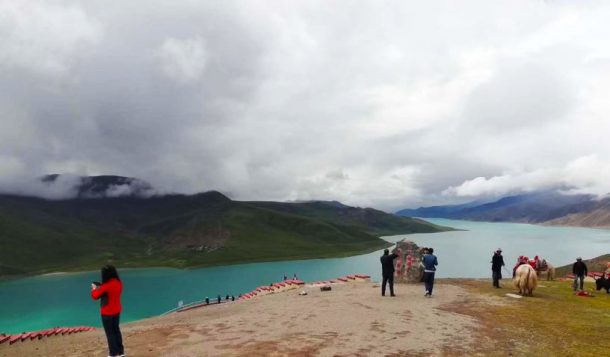 Yamdrok Lake in Tibet