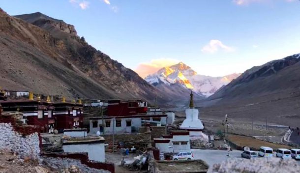 Everest Base Camp in Tibet