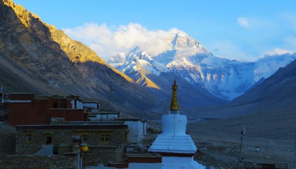 Everest Base Camp in Tibet