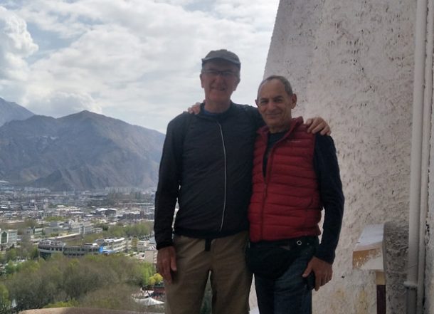 Clients at Potala Palace in Lhasa