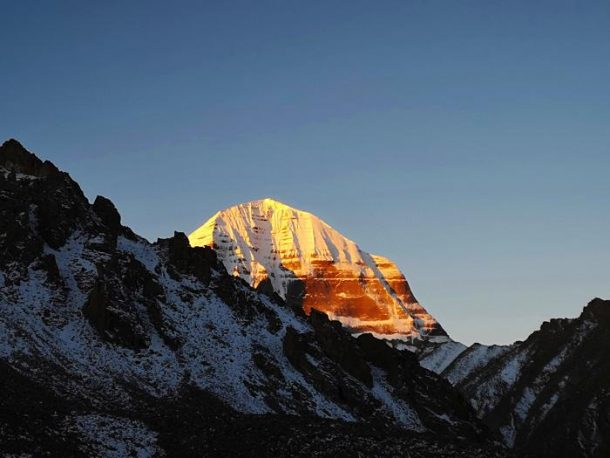 Mount Kailash, one of the holiest mountains in Tibet