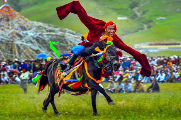 Yushu Horse Festival in 2019