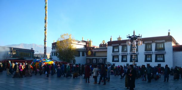 Jokhang Temple in Lhasa, Tibet