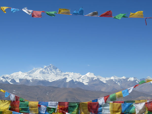 Tibetan prayer flags