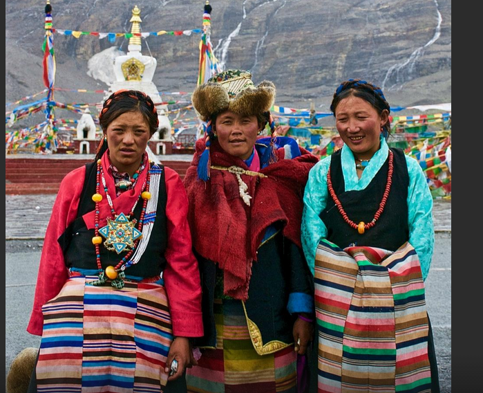 Tibetan people image