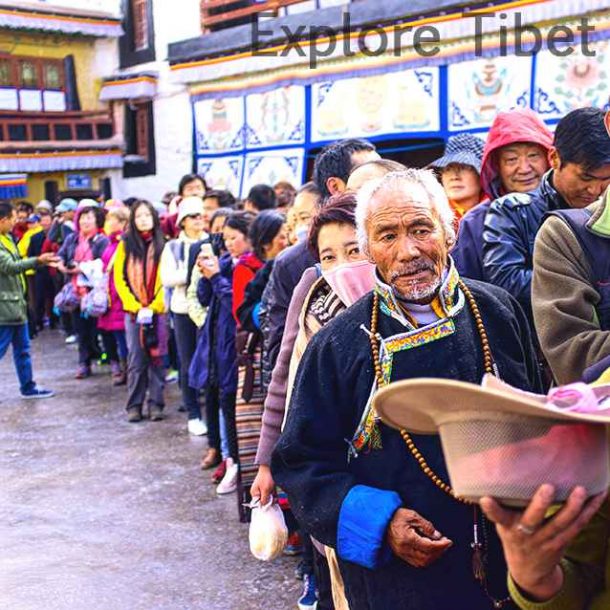 Tibet in June and through Tibet in June and through