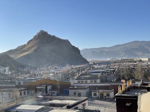 Gyantse County in Tibet 