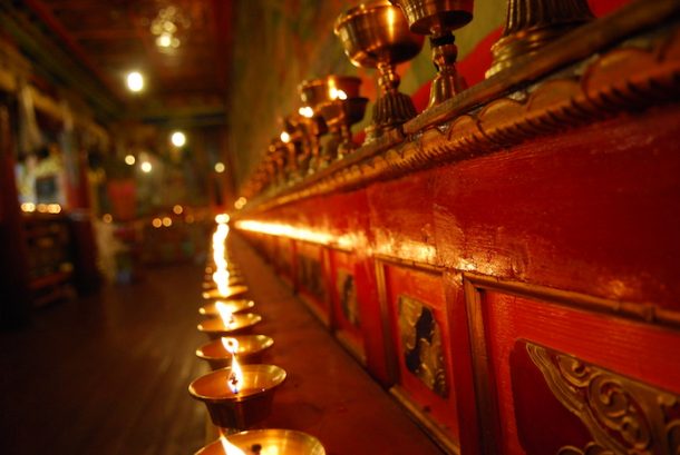 Tibetan Butter Lamp