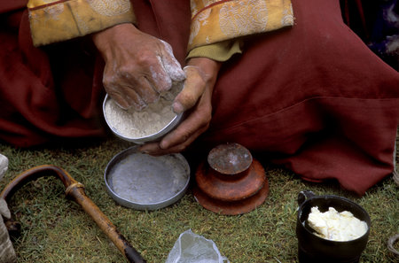 Tsampa—the Tibetan staple of food