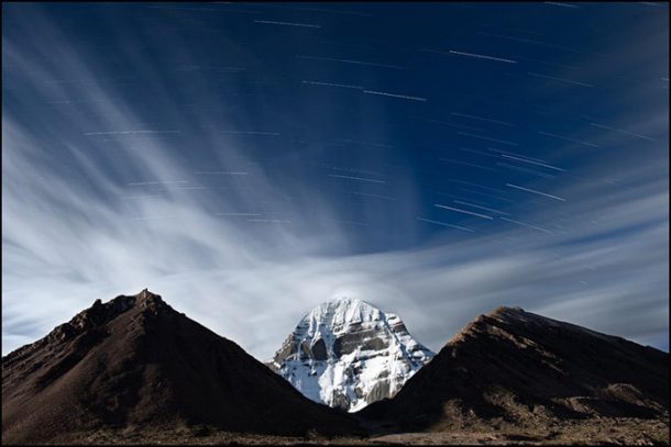 Indian pilgrim site in Tibet, Mount Kailash