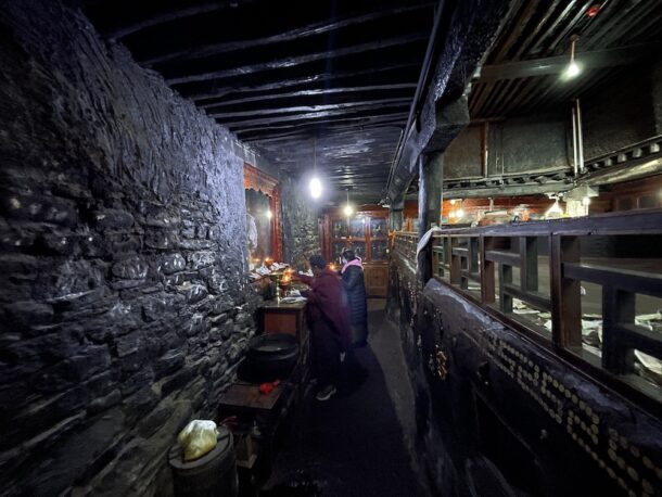 Inside the Sakya Monastery