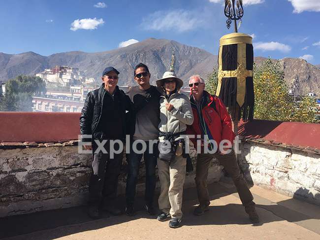 Tibet travel and tour photos at Namtso lake