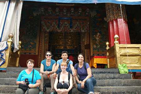 Tibet group tour to Drepung monastery