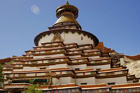 Tibet group tour to Gyantse kumbum stupa | Explore Tibet
