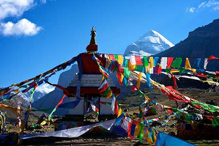 Darchen view point of Mt kailash