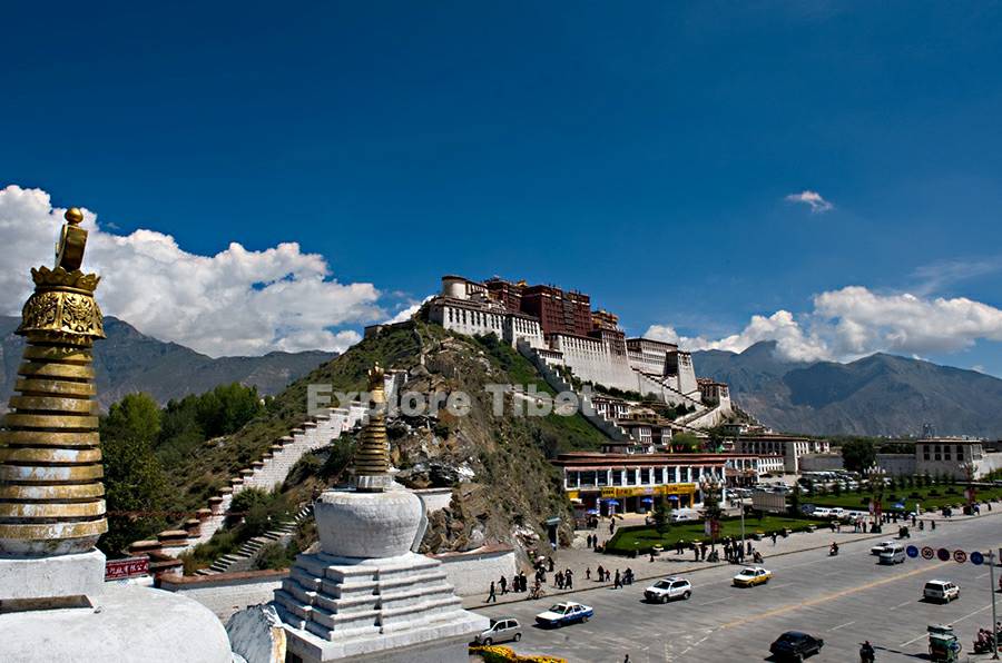 Potala palace visit in Tibet