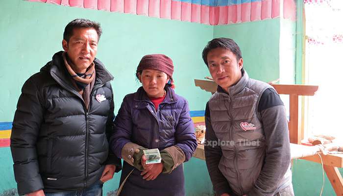 Explore Tibet help poor families in Tibet