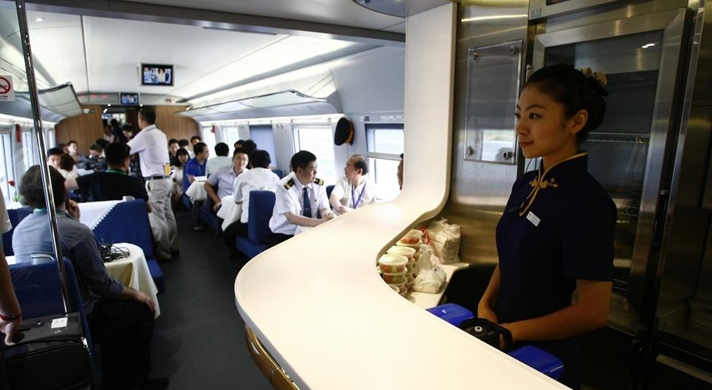 meals on the Tibet train