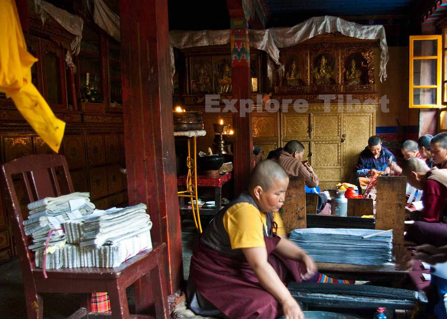 Tsangkung Nunnery in Lhasa -Explore Tibet