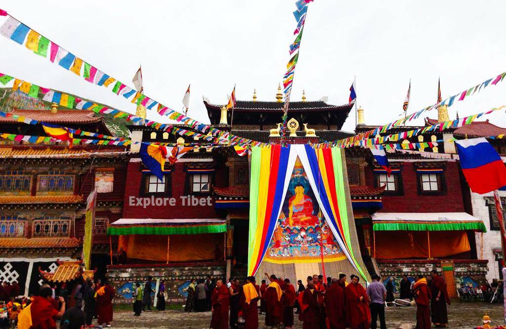 Tagong monastery -Explore Tibet