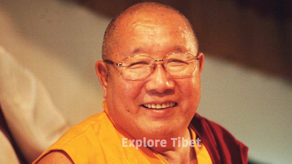 Penor Rinpoche of Palyul monastery -Explore Tibet