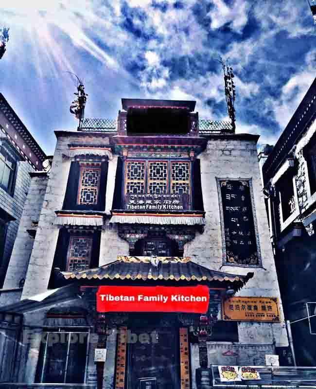 Tibetan Family Kitchen in Lhasa -Explore Tibet